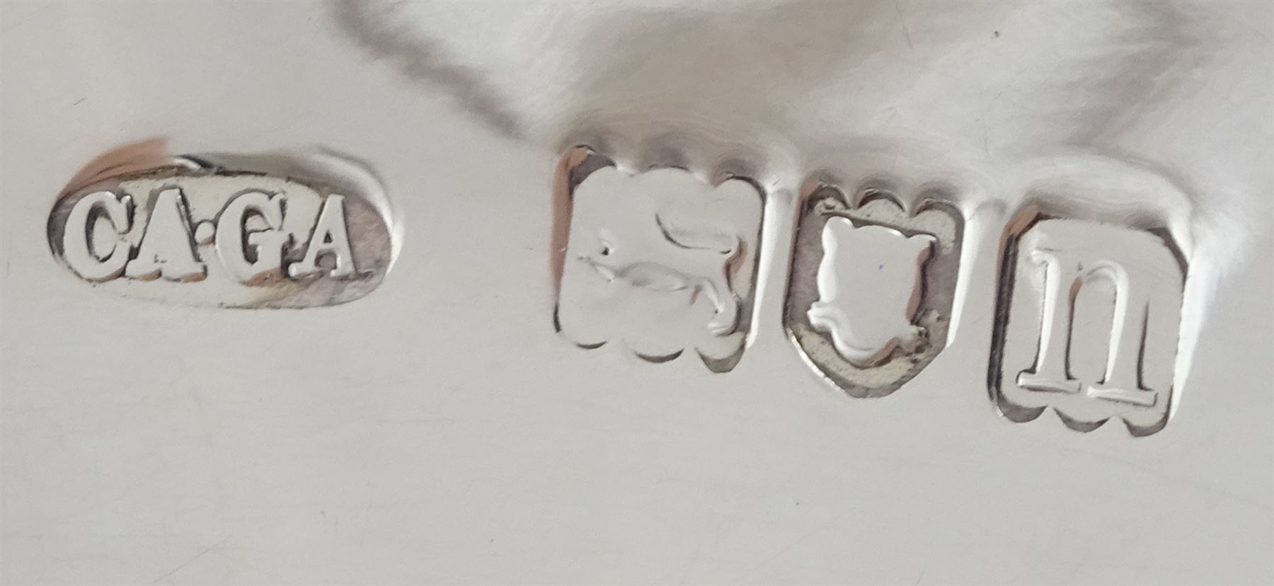 Edwardian silver comport, pierced decoration by Charles & George Asprey, London 1908 approx 11.3oz