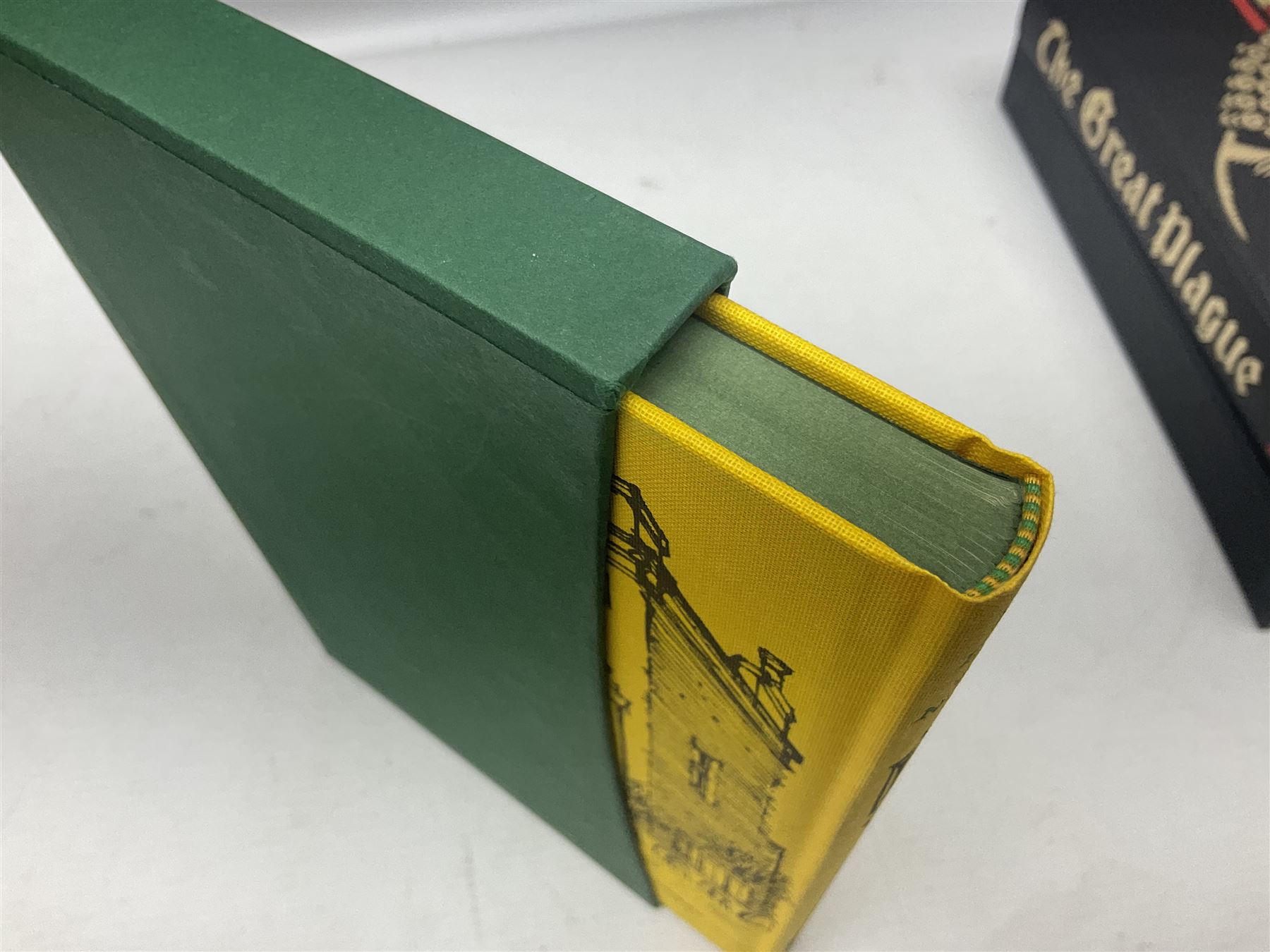 Folio Society; twenty two volumes, to include Wind in the Willows, The Scarlet Pimpernel, The Diary of Nobody, Jude the Obscure, The Great Plague etc 