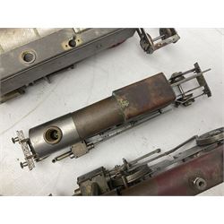 Three part-built live steam locomotives - 1.75
