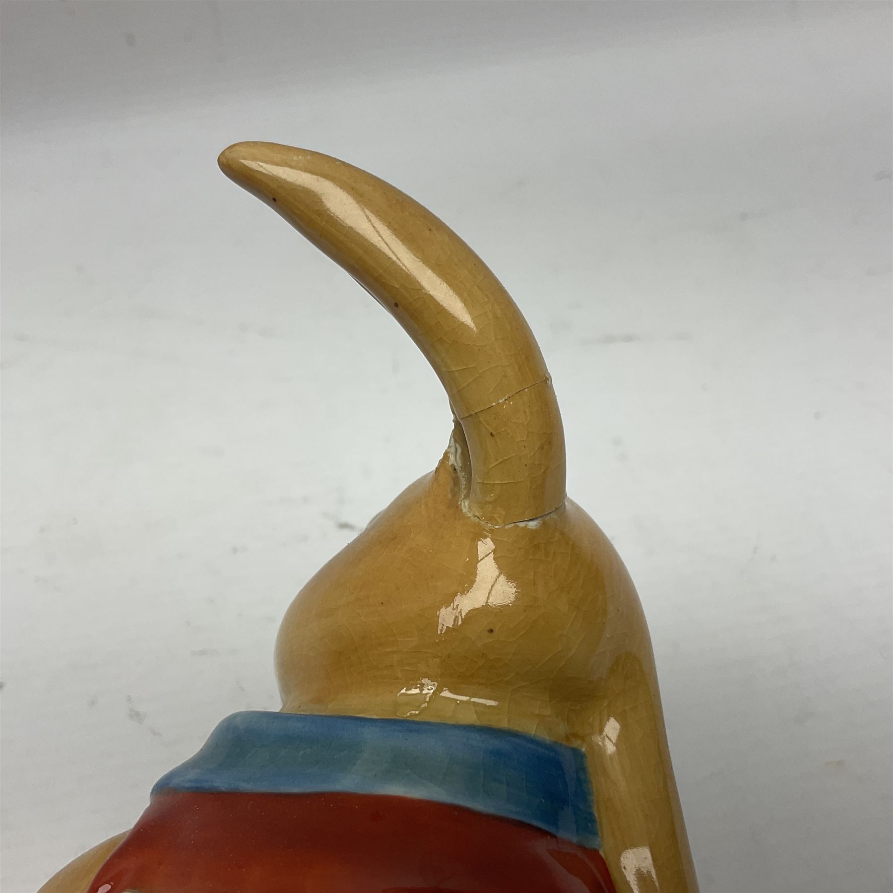 1930s Royal Doulton Bunnykins Figure, Mary Bunnykin, model 8303, with printed and impressed factory marks, H14cm