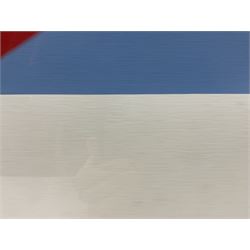 Sir Terry Frost RA (British 1915-2003): 'Newlyn Blue Q' (Kemp 142), screenprint signed titled and numbered 39/125 in pencil pub. 1995, 80cm x 73cm (irregular) with full margins 93cm x 91cm