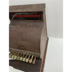 An Antique cash register, made by The National Cash register Co, Ltd. London, H43. 