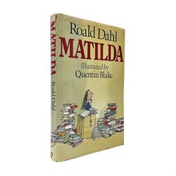 Dahl (Roald) Matilda, illustrated by Quentin Blake, first edition 1988, with dust-jacket