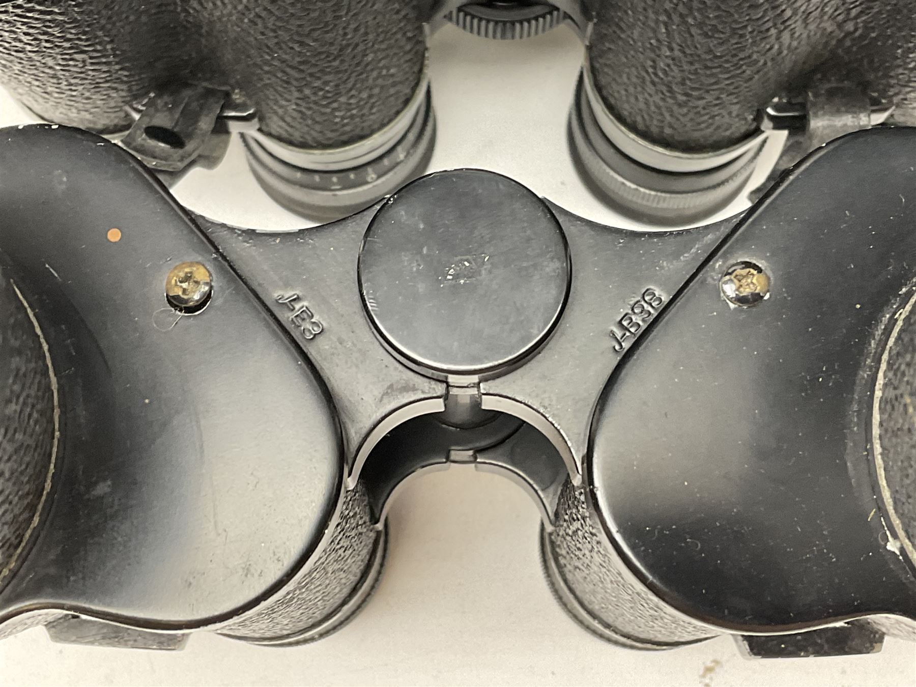 Nine cased pairs of binoculars, to include Tohyoh 22x70, Greenkat 7x- 12x50, Chinon, Fisher-Dietz 7x50, etc