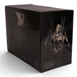 Gentle Giant limited edition Star Wars collectible mini bust 'General Grievous' no. 7584, limited edition no. 293/7000, boxed