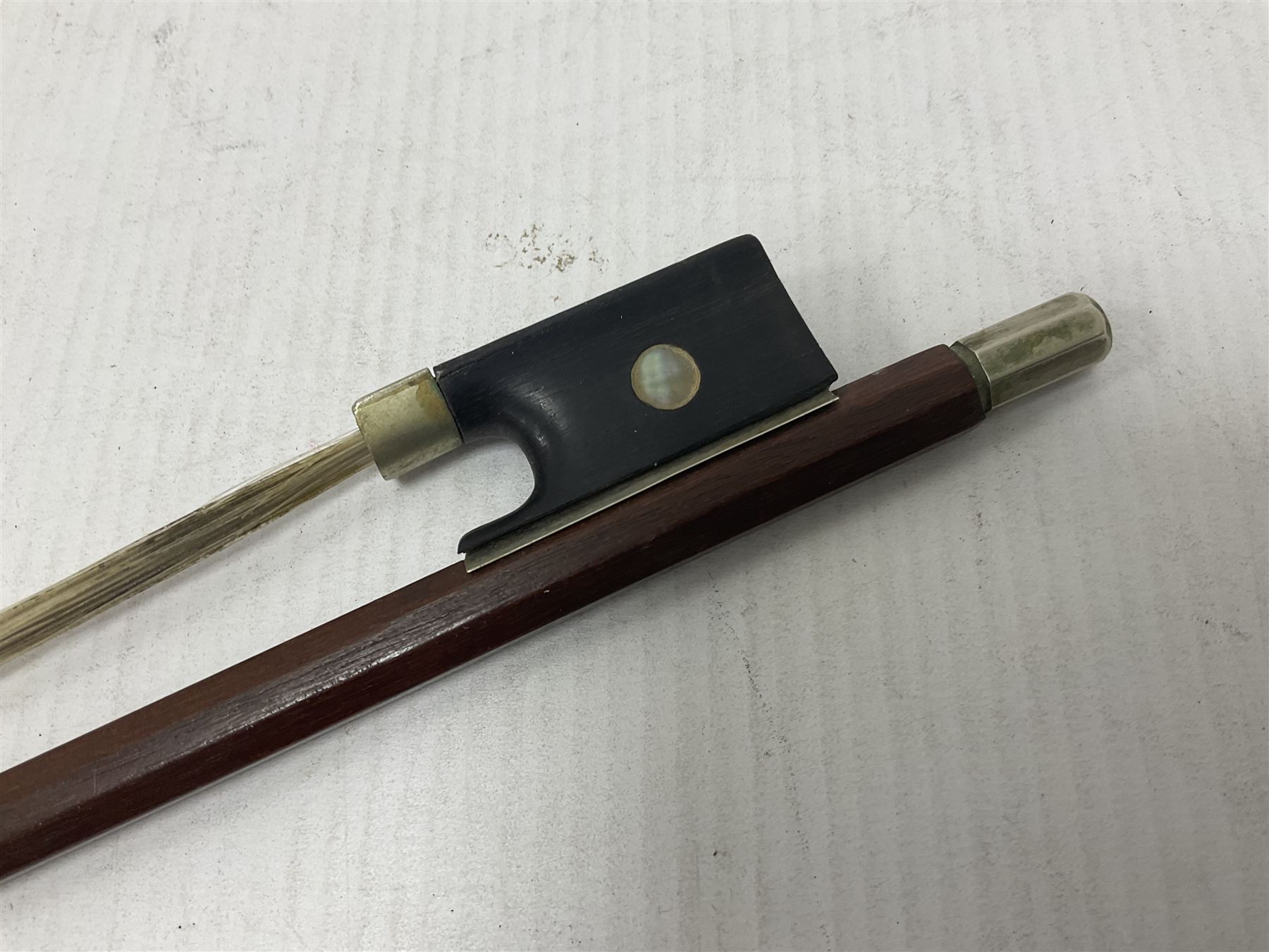 Wooden violin bow