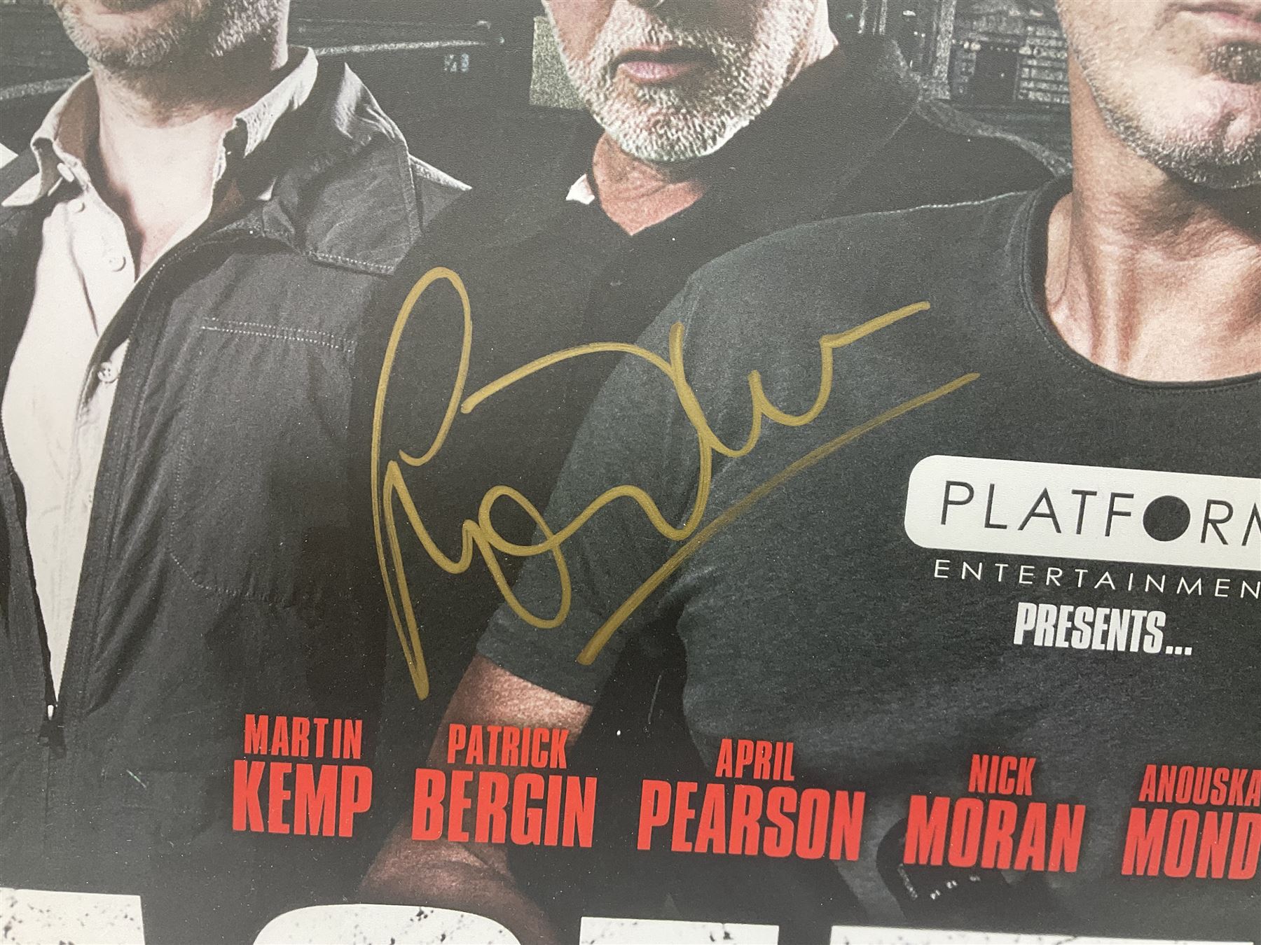 Age of Kill film poster, with signature, framed, overall H79.5cm L104.5cm