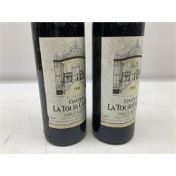 Chateau La Tour 1981, Haut-Médoc, 75cl, 12% vol, four bottles