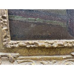 Herbert Davis Richter (British 1874-1955): Flowers in an Interior, oil on canvas signed 50cm x 40cm