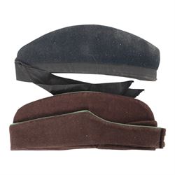 Highland Light Infantry glengarry with cap badge, together with WWII Auxiliary Territorial Service forage cap