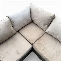 Signature Weave - rattan garden lounge suite