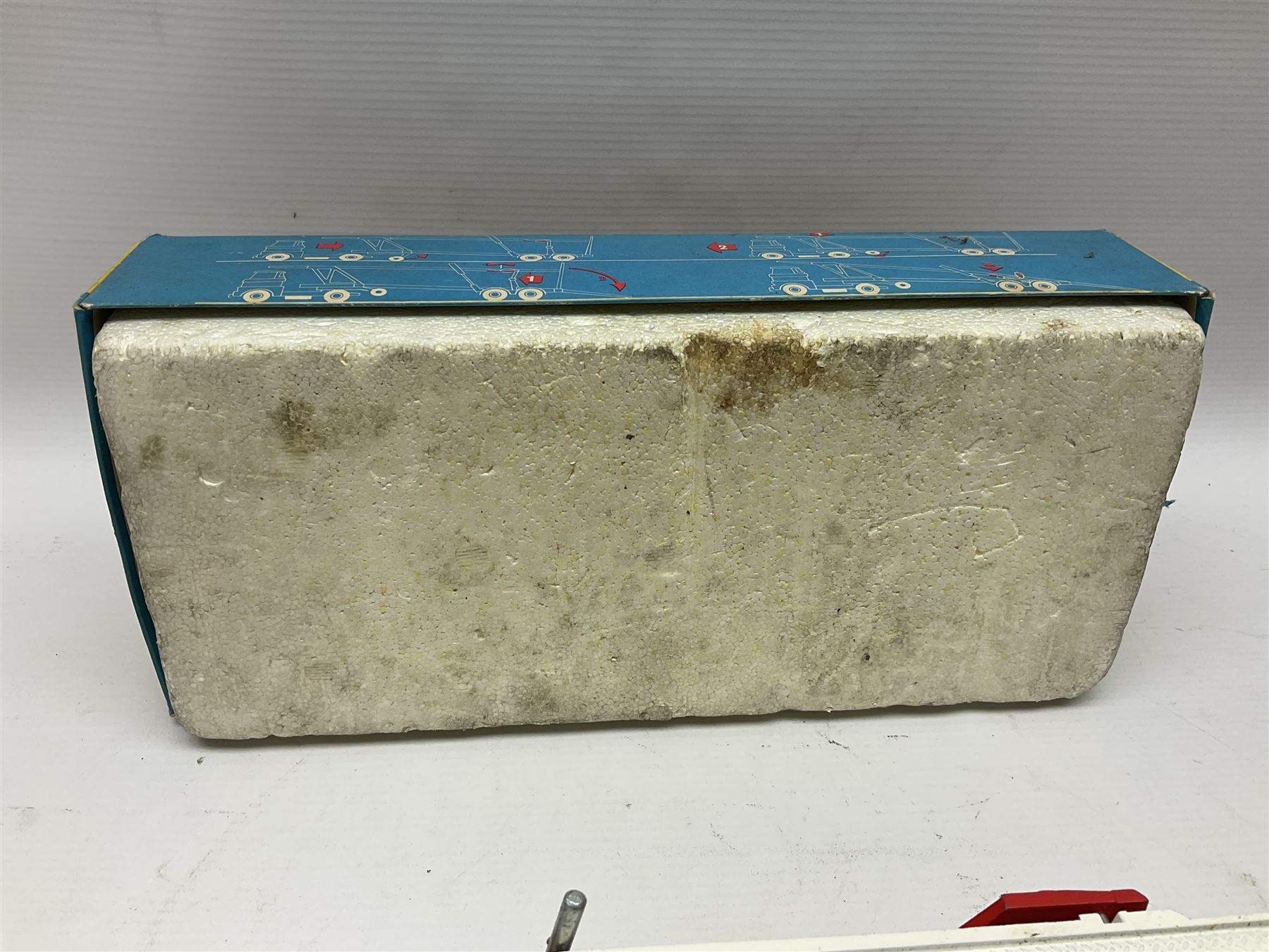 Corgi - Gift Set no.41 comprising Carrimore Mark Iv Transporter, Morris Mini-Cooper, BMC Mini-Cooper S, Morris Mini-Minor, Volvo P.1800 and Sunbeam IMP; missing MGC GT car; in original box 