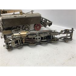 Three part-built live steam locomotives - 1.75