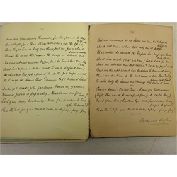 Emily Hilda Rix (Nicholas) (Australian 1884-1961): Girl in a Red Jumper, watercolour signed and dated 'S.S. Runic 4.09. (07)', 22cm x 15cm (album)



Provenance: the sketch is included within a comprehensive and interesting album of sketches, poems, verses and autographs compiled by Theodora (Brodie) Harris-Rivett between 1898 and 1913, who was the granddaughter of Mr Justice Fisher KC and married Rev. AJE Harris-Rivett of Glenrowan, Melbourne, Australia in 1903. It is recorded that Hilda Rix, who studied under leading Australian Impressionist, Frederick McCubbin, at the National Gallery of Victoria Art School from 1902 to 1905 and was an early member of the Melbourne Society of Women Painters and Sculptors, later a friend of Henri Matisse, travelled to Europe on the SS Runic in 1907. Interestingly there is also included a four page poem 'The Absent Minded Beggar' by Rudyard Kipling, who at that time lived in Cape Town where the SS Runic docked on it's voyage to London