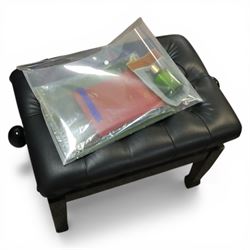 Yamaha model U5 upright piano retailed by Harrods, 88 keys and three pedals within high gloss ebonised case, serial no. 6055292, with Roland black button top piano stool