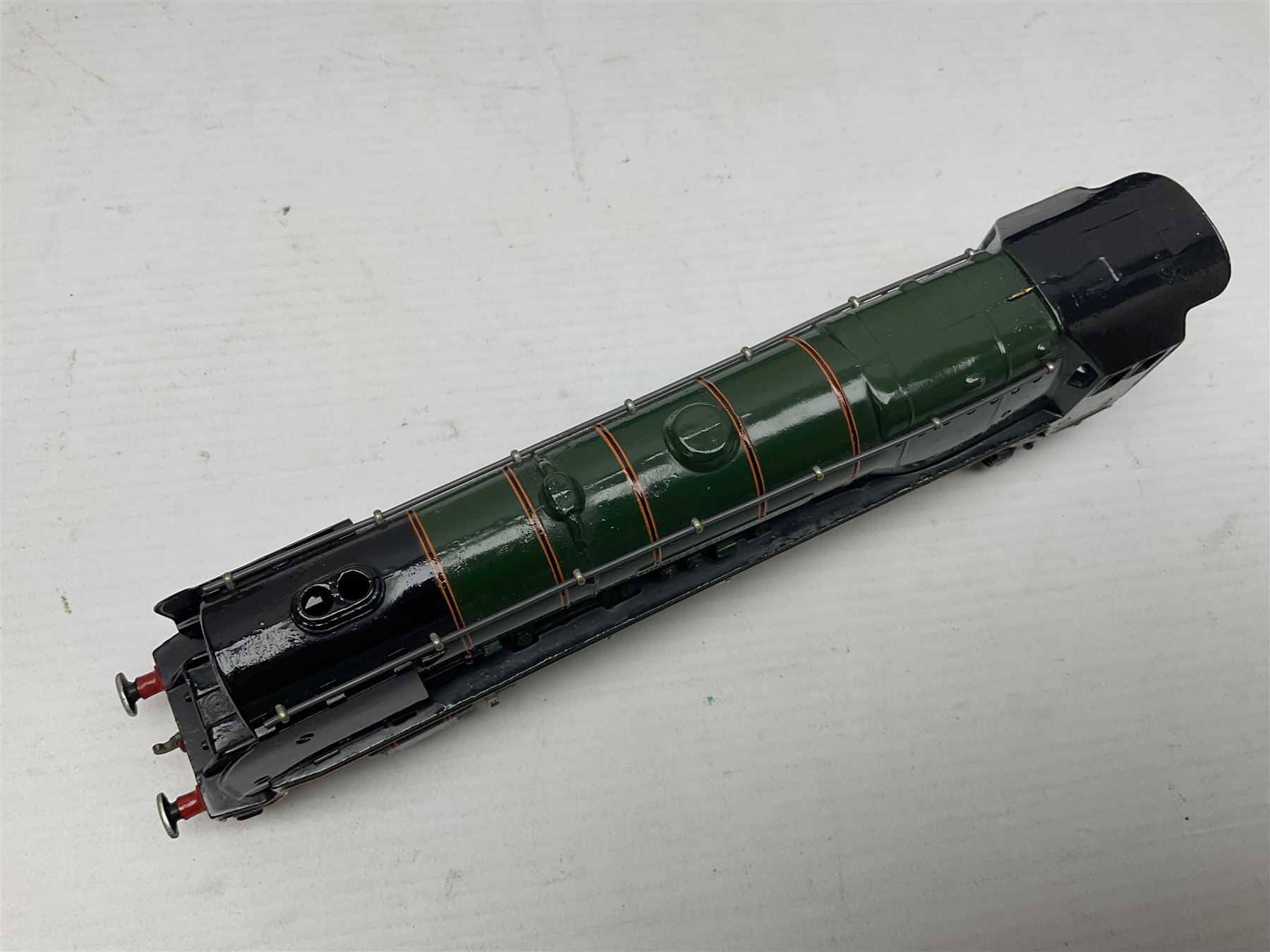 Hornby Dublo - 3-rail - Duchess Class 4-6-2 locomotive 'Duchess of Montrose' No.46232 in BR gloss green and original plain blue box; with tender in separate Tony Cooper box; and Class A4 4-6-2 locomotive 'Silver King' No.60016 in BR gloss green and original box; with tender in separate box (4)