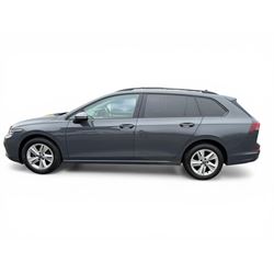 2022 Volkswagen Golf Estate 1.5 TSI Life 5dr. Manual Transmission. MOT December 2026. Our own vehicle from new, offered for sale due to fleet renewal. Registered December 2022. 50,200 miles. Specification includes:

16” Alloy wheels | LED headlights | LED rear lights | Discover Media 10” touchscreen with integrated navigation | App Connect with Apple CarPlay and Android Auto | Interior ambient lighting – 10 colours | Climate controlled air conditioning | Electric windows front and rear | Keyless start | Rain sensor and auto dimming rear view mirror | Adaptive cruise control | Car2X intelligent vehicle networking | Digital Cockpit Pro 10” digital dashboard | Traffic sign display | Lane assist with road edge recognition | Parking sensors front and rear | Full Volkswagen service history I Well maintained & excellent condition throughout
Buyers premium 3% plus VAT (3.6%).