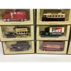 Fifty-six Lledo/ Days Gone die-cast models, all boxed (56)