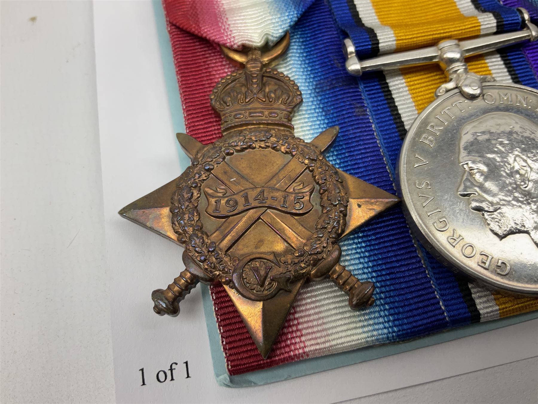 WW1 father and son medal groups comprising British War Medal and Mercantile Marine Medal awarded to Captain Allanson Hick and British War medal, 1914-15 Star and Victory Medal awarded to 1198 Pte. Allanson Hick E. York. R. with biographical information. N.B. Allanson Hick Jnr. of Hull was a celebrated architect and renowned marine artist being a founder member of the Society of Marine Artists (RSMA).