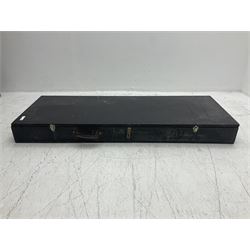 Shine offset V-shaped six string electric guitar, in fitted case