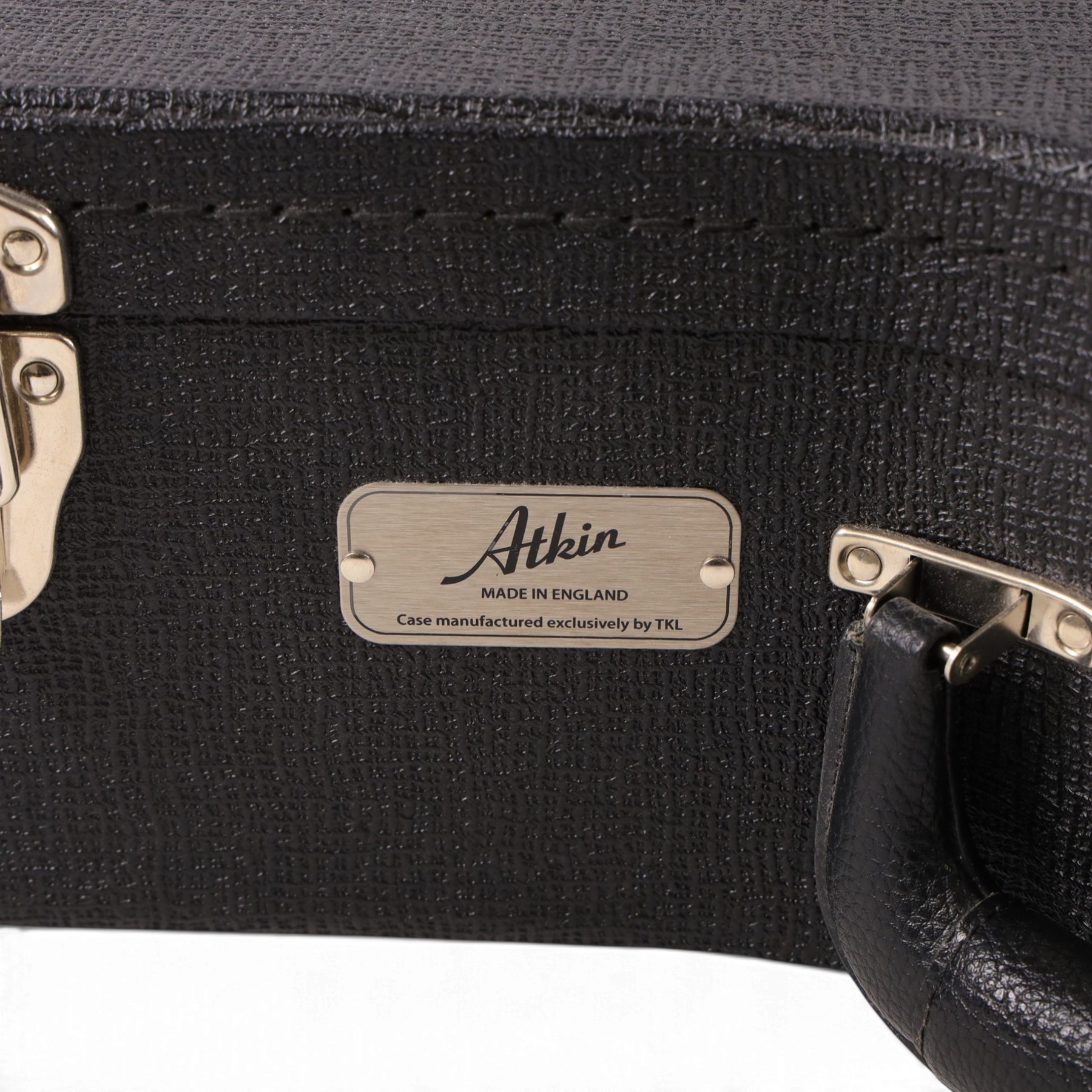 Atkin Essential Dreadnought acoustic guitar, serial no. 1875, circa 2022, signed to interior label, with light aged finish in custom TKL carry case with Atkin logo, guitar L102cm