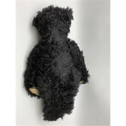 Steiff 2003 limited edition 'Teddy Bear 1912' Titanic commemorative black memorial bear, No.1816/1912, H27.5