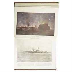 'L'Album de la Guerre', 1914-1919, two volumes published 1923, gilt decorated boards,   'Kriegsalbum' with the illustrtations translated into English and annotated in ink and 'Swollen-Headed William' third edition (4)