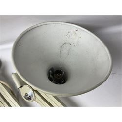 Pair cantilever wall mounted lamps 