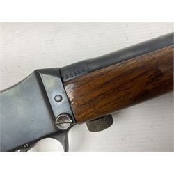 FIREARMS CERTIFICATE REQUIRED - BSA .22 LR rifle with Martini take-down action, 63.5cm(25