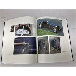 Bugatti Magnum by Hugh Conway and Maurice Sauzay, pub. Foulis Haynes 1989, with original engine turned slipcase with gilt metal label bearing 'Ettore Bugatti Molsheim Alsace', chassis no. 1636, the blue cloth bound book with monochrome and colour plates, limited edition of 2,000