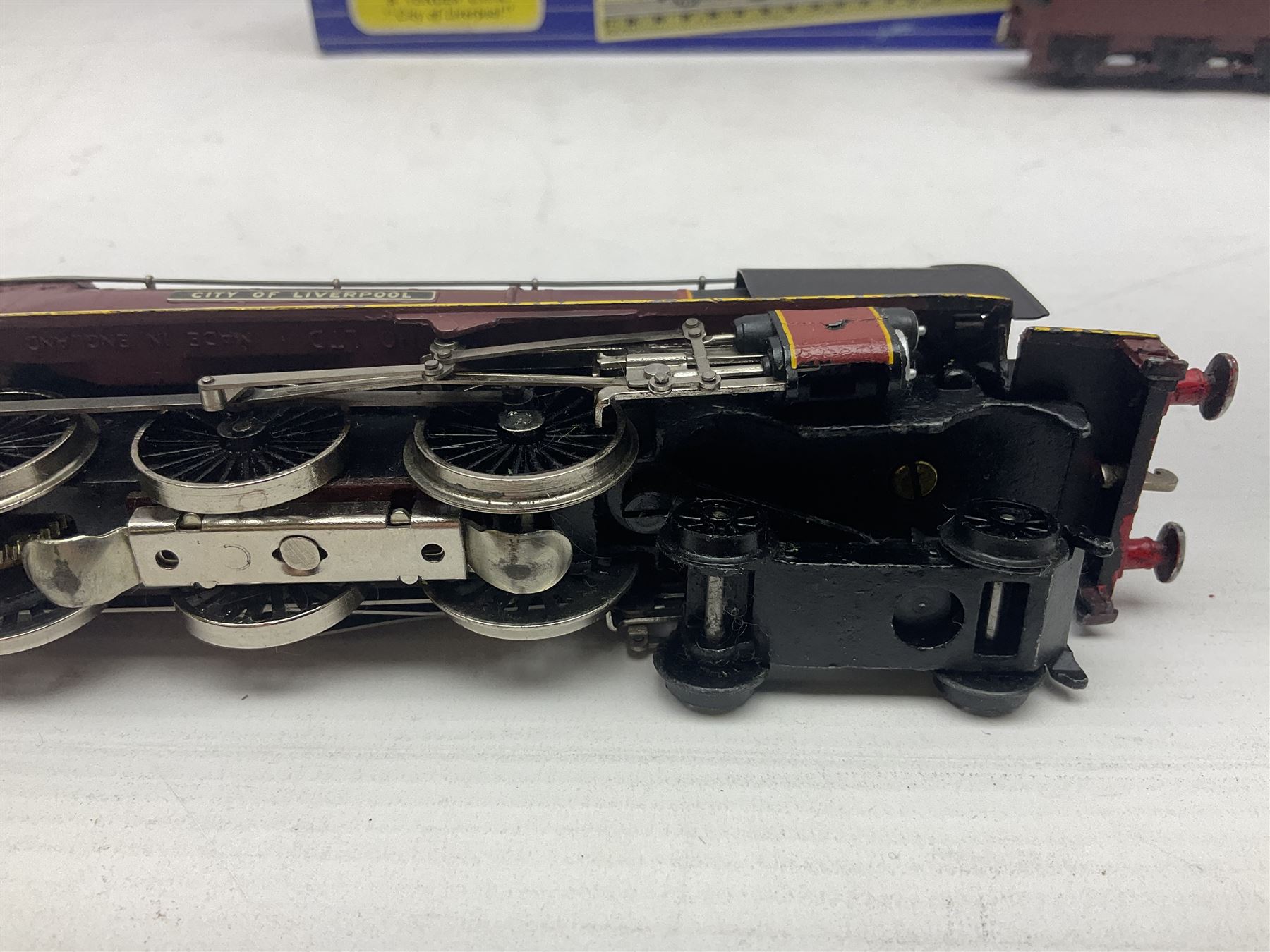 Hornby Dublo - 3-rail Duchess Class 4-6-2 locomotive 'City of Liverpool' No.46247 in BR maroon; in original box with instructions
