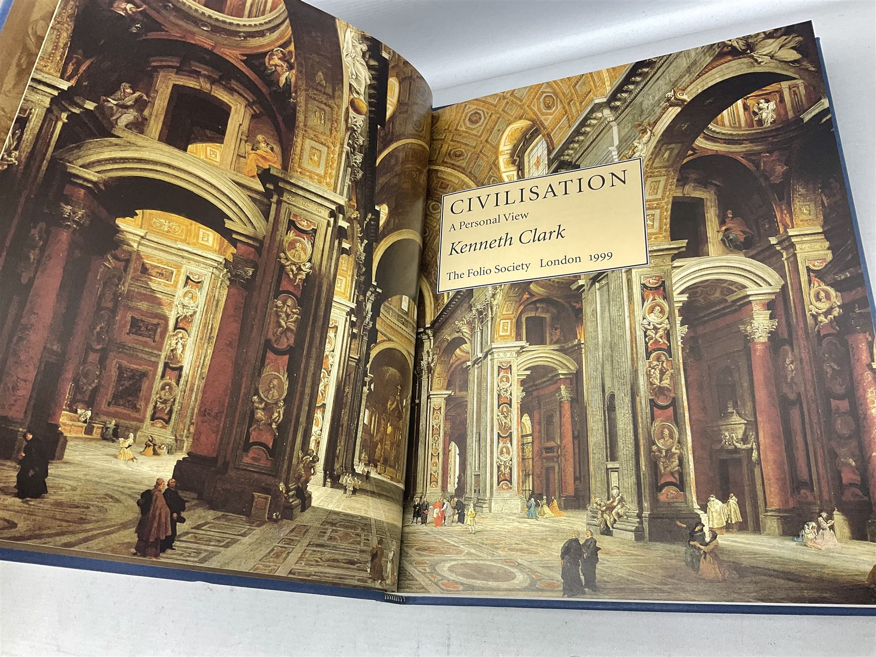 Folio Society; nine volumes, comprising Civilisation, The Folio Book of Days, Shakespeare's Life and World, The Pre-Raphaelites and Their World, Mozart, Beethoven, Michelangelo, Leonardo Da Vinci and The Folio Society book of the 100 Greatest Paintings 