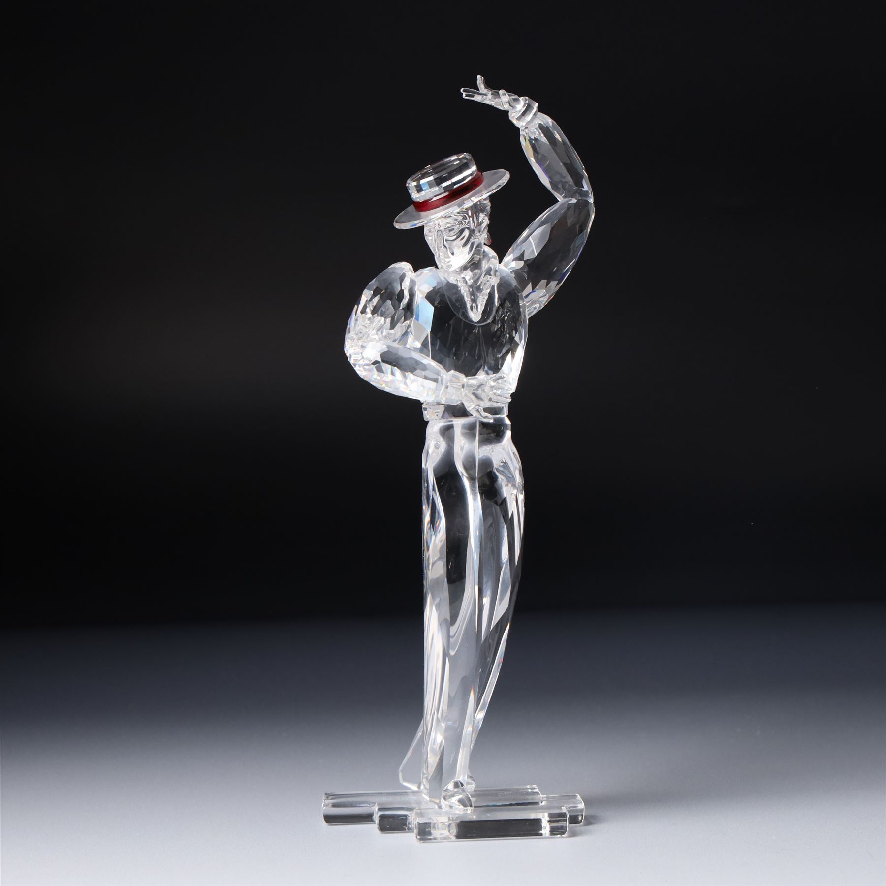 Swarovski Crystal Magic of Dance figures 'Isodora' 2002 'Antonia' 2003, and 'Anna' 2004, boxed, two with certificates