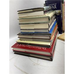 Thirty-five books of military interest including WW2, collector's reference books, fiction etc