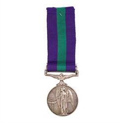 Queen Elizabeth II General Service Medal with Near East clasp, awarded to 22543049 Sgt A. ...