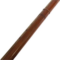  Indian matchlock jezail from the Royal Jaigarh Fort, Jaipur, the plain 51 inch barrel with flared muzzle, stamped to breech 'JPR/EXR/2/7333' on a full wooden stock, overall length 180cm, together with certificate of authenticity on Rajmahal Palace Office headed paper, dated 11th March 1978