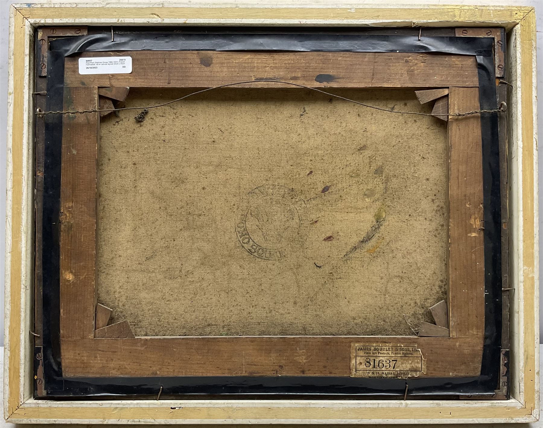 Paul Paul (Staithes Group 1865-1937): French Farmstead, oil on canvas signed 34cm x 45cm 
Provenance: from the collection of the artist's great granddaughter