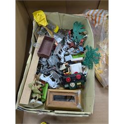 Britains toys lead figures, Meccano and other toys