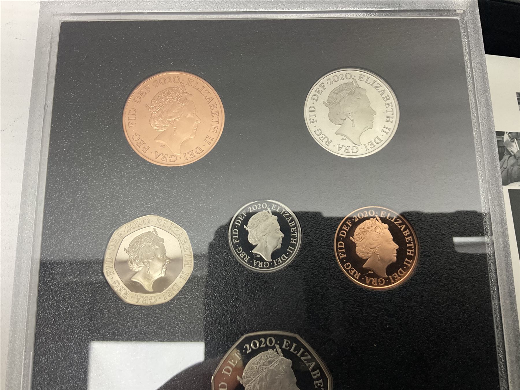The Royal Mint United Kingdom 2020 proof coin set collector edition, cased with certificate