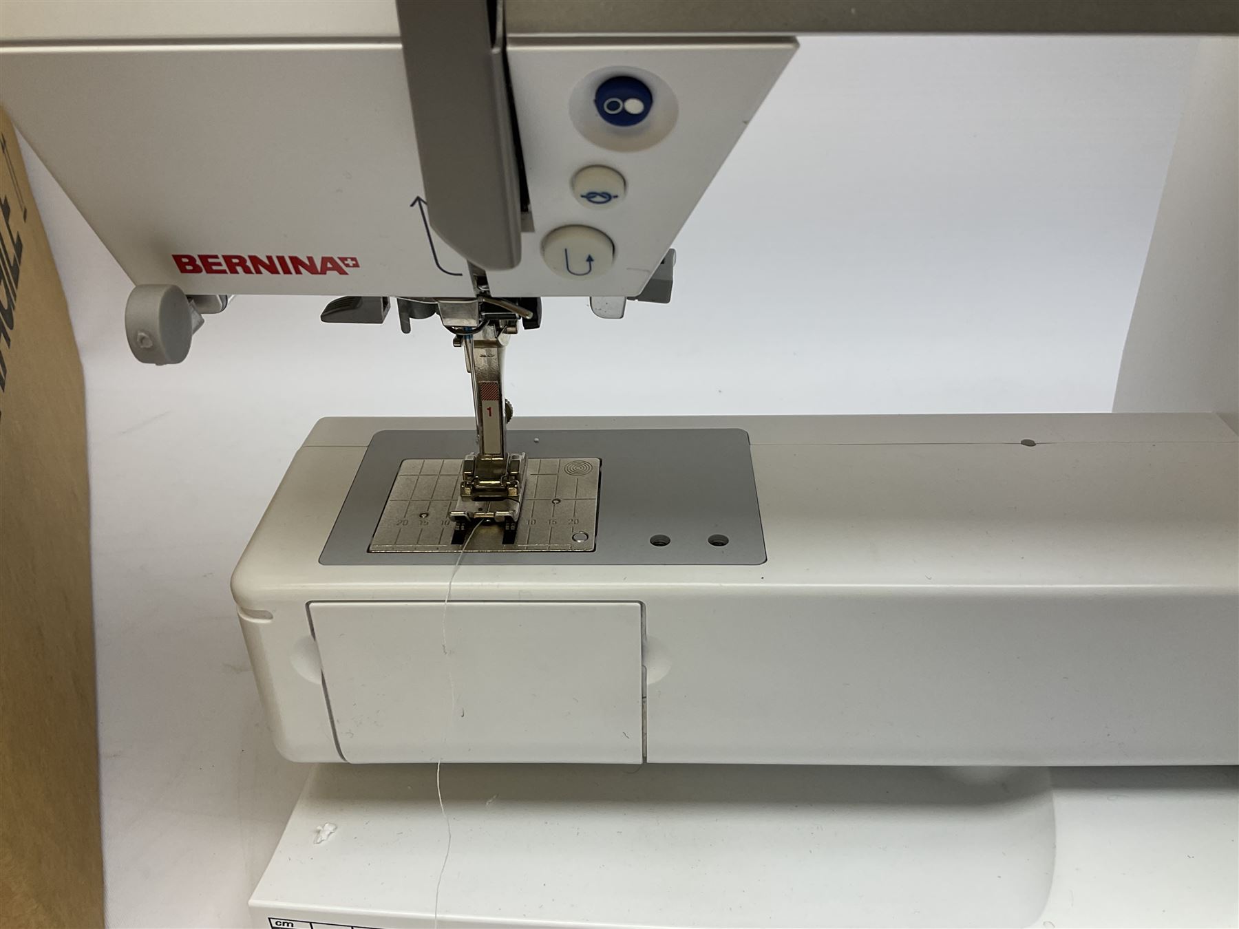 Bernina 'Artista' 630 computerised sewing machine with stitch regulator, carrying case, instruction booklet and accessories, in original box