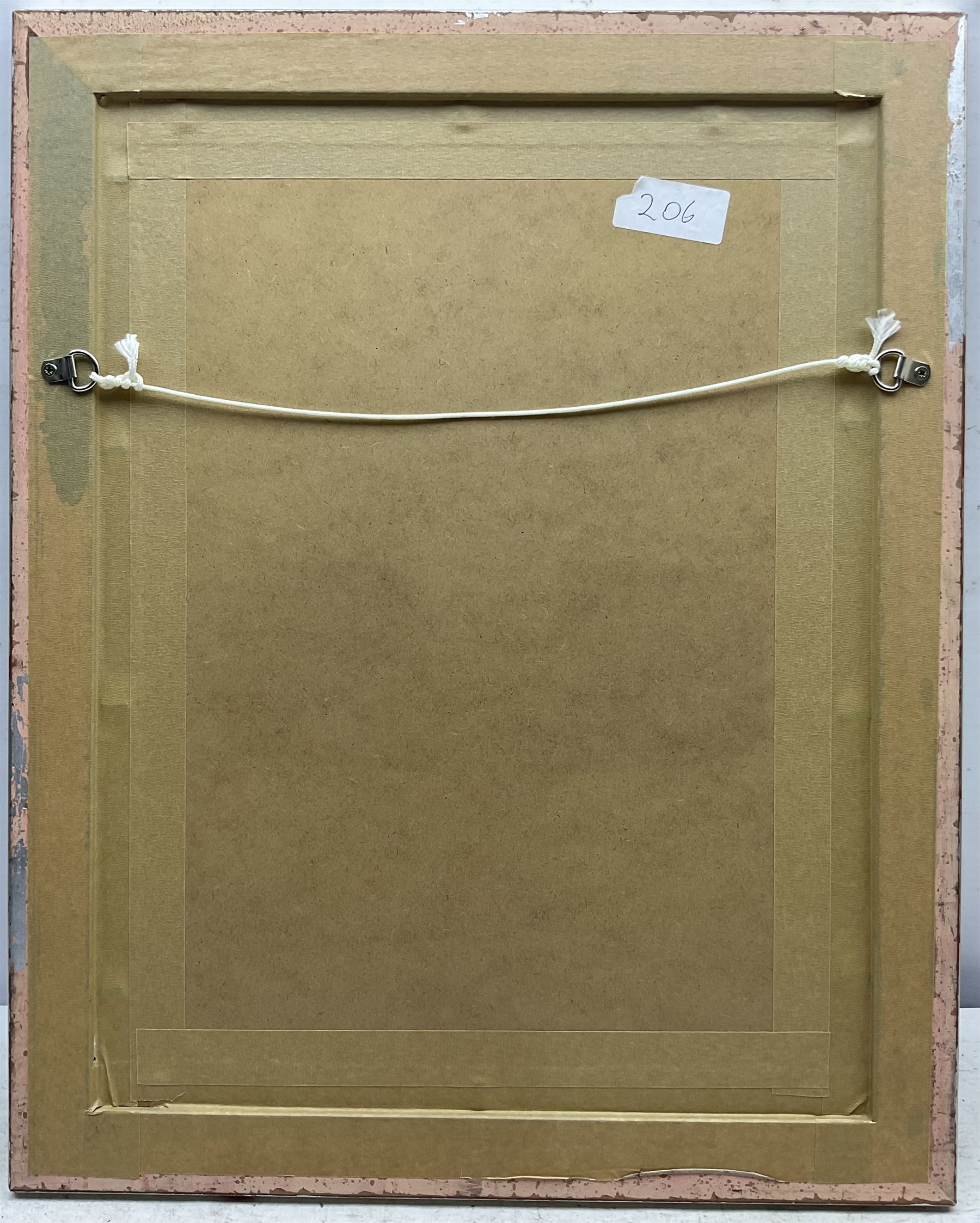 Sir William Russell Flint (Scottish 1880-1969): 'Clarissa' - Full Length Study, sanguine chalk signed 27cm x 17cm 
Provenance: private collection; with James Alder Fine Art, Hexham