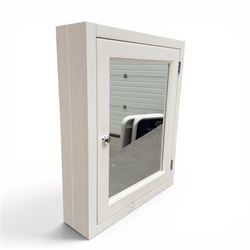 Roper Rhodes - bathroom cabinet with rectangular mirror a
and mounting brackets in a pain...