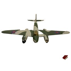 Model of a Havilland Bomber 240cm x 185cm, and a fighter plane model