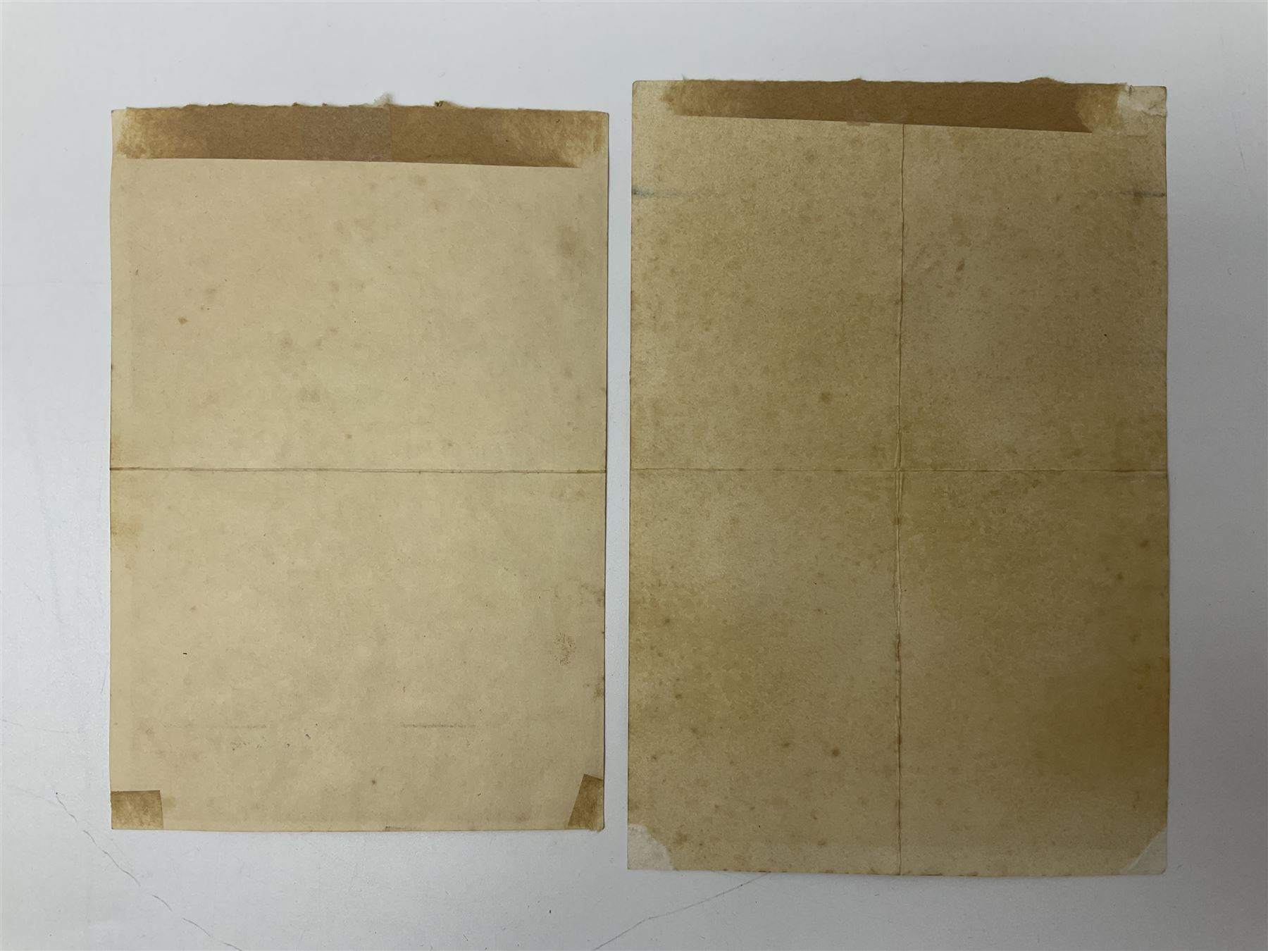 Three German documents dated 1942 - Gold Cross award to Major Ludwig Osterkampf; and Crete wound certificate and cuff title certificate awarded to Feldwebel Alfred Glaise; all unframed (3)