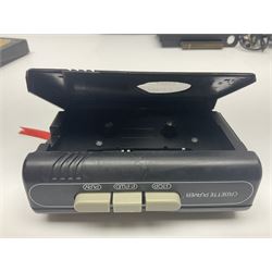 Sinclair ZX Spectrum (1984) with accessories and games; ten games for Sinclair Spectrum and 48K Spectrum to include ‘Knight Lore’, ‘The Way of the Exploding Fist’, and ‘Green Beret’ all in original boxes, ‘Rambo First Blood Part II’ without original box; Sinclair UK1400 Power Supply Unit, Hales Universal Mains Adapter, RAM Turbo Spectrum Joystick Interface, Starlite Cassette Player, all without boxes