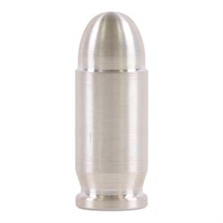 Novelty silver bullet, stamped to 999 1oz to base, H3cm