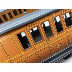 Ace Trains '0' gauge - EMU/MET four-car electric multiple unit with teak finish; boxed with instructions
