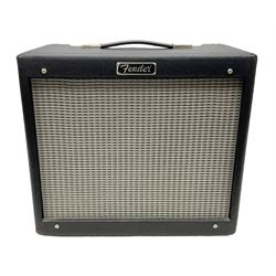 c2009 Fender Blues Junior amplifier, type PR295, serial no.406745 L46cm; with copy of 2009 purchase invoice, operating instructions and other paperwork