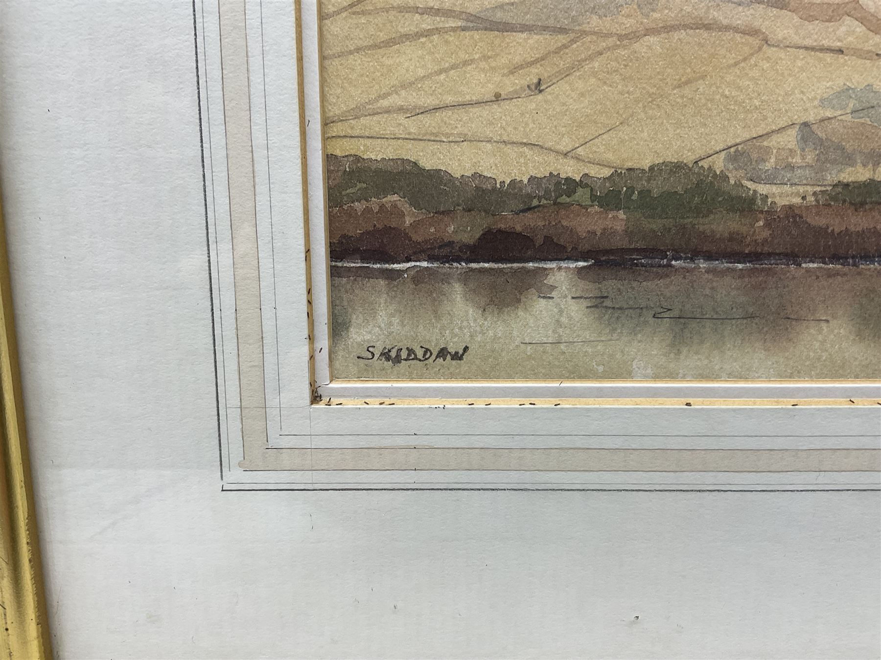 Len Roope (British 1917-2005): 'Skiddaw', watercolour signed titled and dated 1987, 24cm x 34cm 