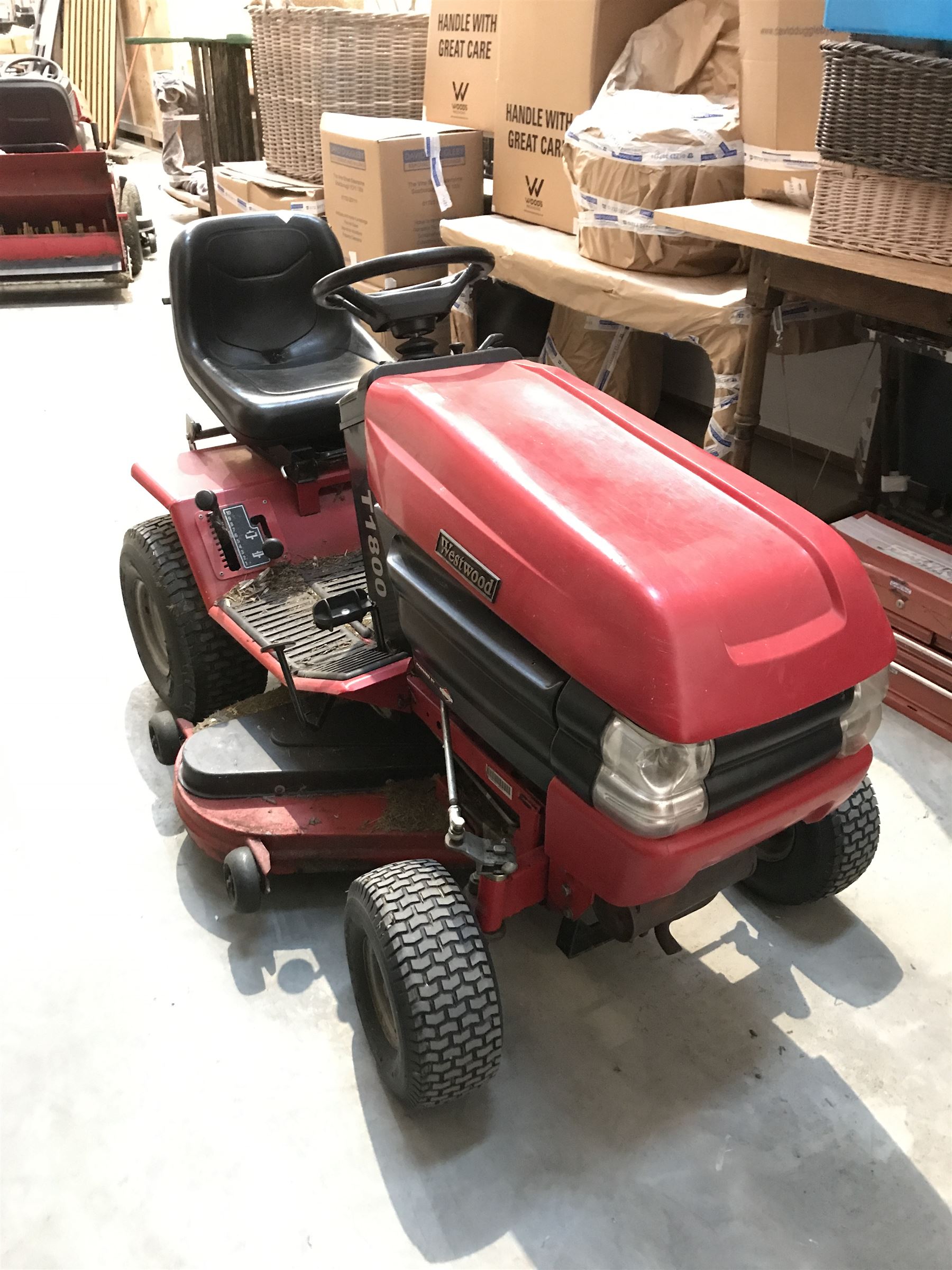 Westwood sit on lawn mower cheap
